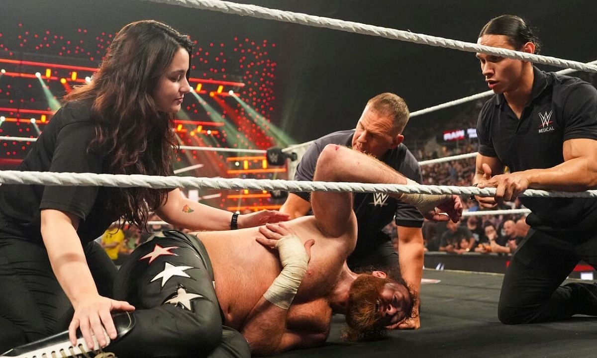 WWE superstar, Sami Zayn has been written off TV after getting injured on RAW. [Photo credit: WWE.com]