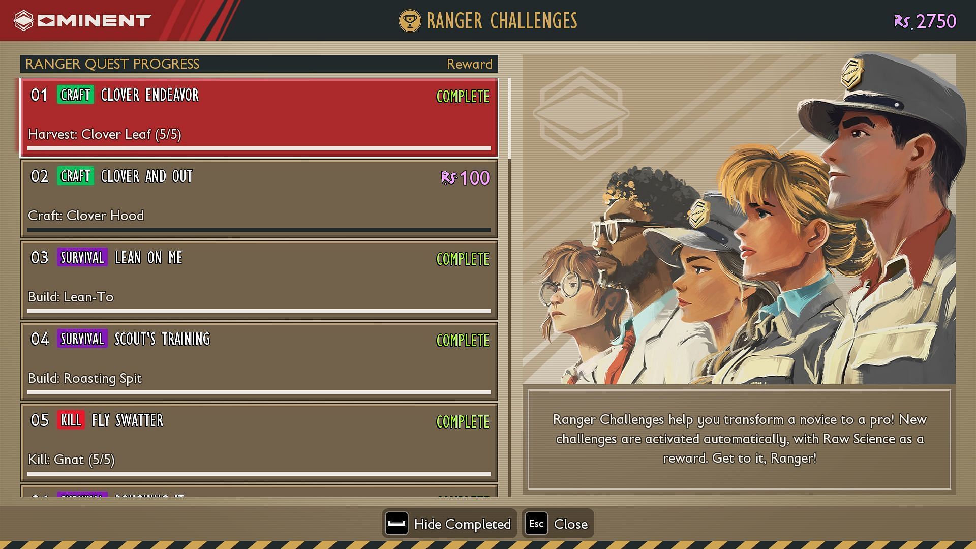 Ranger Challenges (Image via Xbox Game Studios)