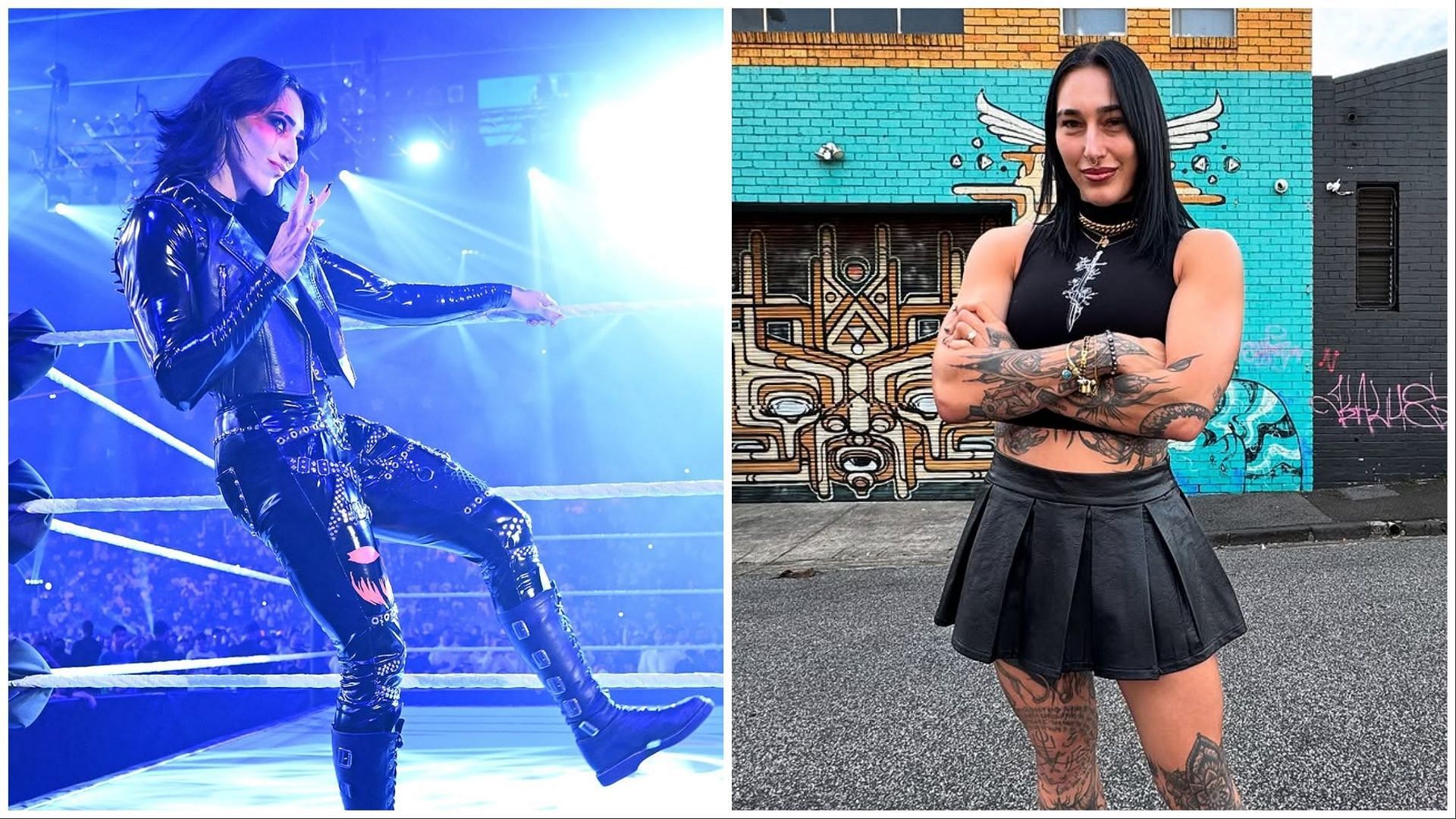 Rhea Ripley is a WWE Superstar. (Photos: @rhearipley_wwe on IG)