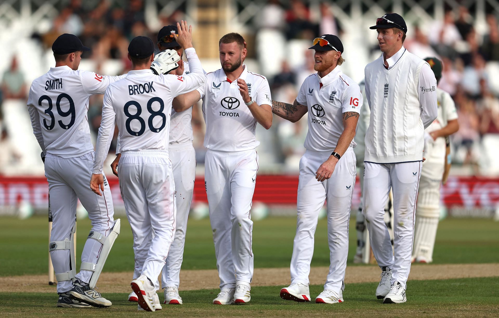 England v Zimbabwe - Rothesay Test Match: Day Two - Source: Getty