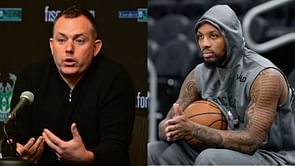 Bucks GM reveals hurdles of Damian Lillard's expensive contract, fit next to Giannis Antetokounmpo forced trade for Myles Turner
