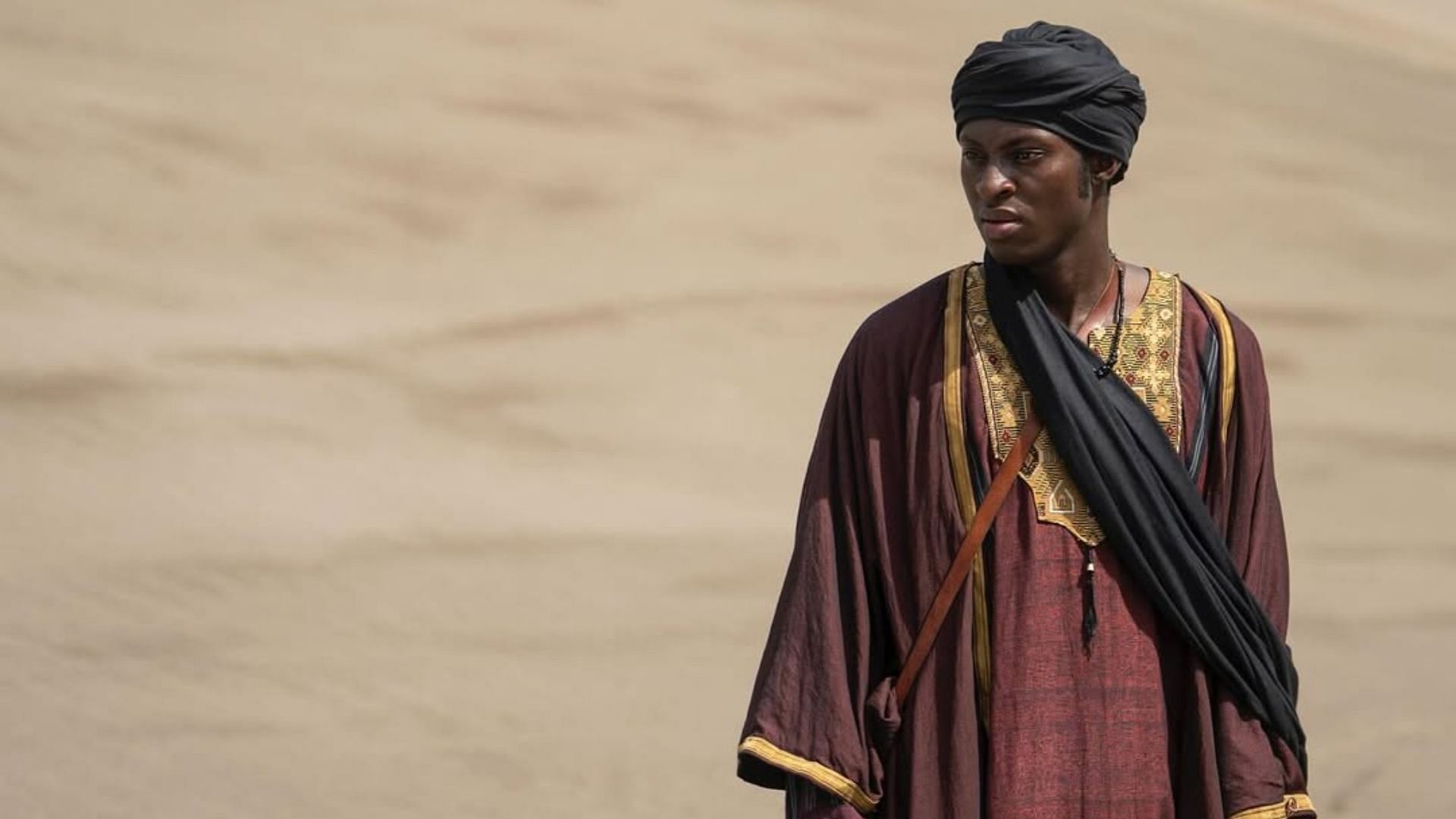 Ernest Kingsley Jr. seen as George Washington &#039;Wash&#039; Black in Washington Black season 1 (Image via Instagram/@washingtonblackhulu)