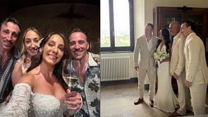 Brad Marchand's sister Rebecca recaps family moments from her dreamy wedding in Orvieto, Italy