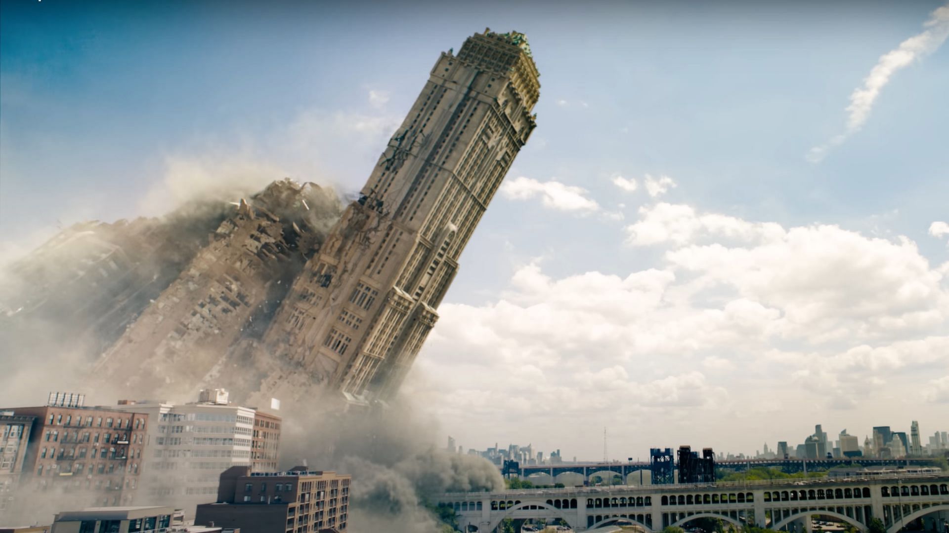A still from James Gunn&#039;s movie (Image via YouTube/@dcofficial)