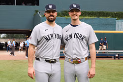 Max Fried’s adorable gesture with Carlos Rodon’s son steals spotlight at Red Carpet Show