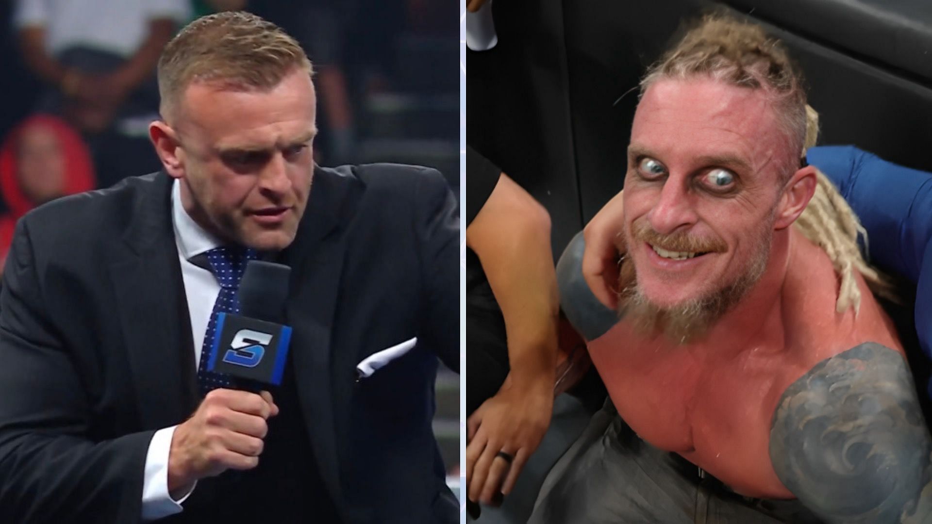 Nick Aldis had enough with all the chaos on SmackDown. (Image Credits: WWE on X).