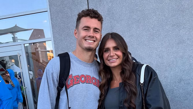 Ladd McConkey's wife Sydney swoons over WR's first look in new Chargers jersey ahead of 2025 NFL season