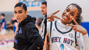 Gilbert Arenas' ex Laura Govan drops 3-word reaction as daughter Hamiley Arenas dominates at the Nike EYBL