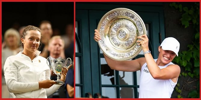 4 players to win Wimbledon Junior and Ladies' singles titles ft. Iga Swiatek