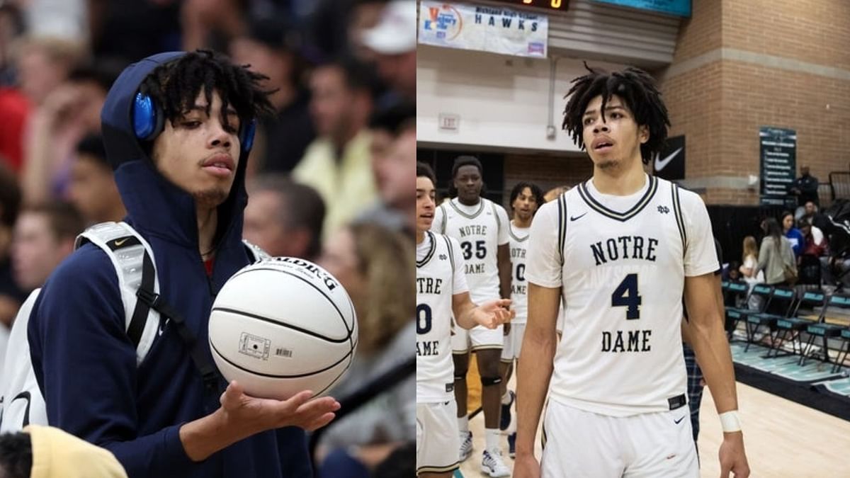 Bryce James’ future Arizona teammate Koa Peat drops 2-word reaction to Tyran Stokes’ Peach Jam showdown as Ja Morant pulls up to watch