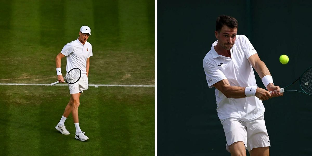 Jannik Sinner (L) vs Pedro Martinez (R) preview, (Source: Getty Images)