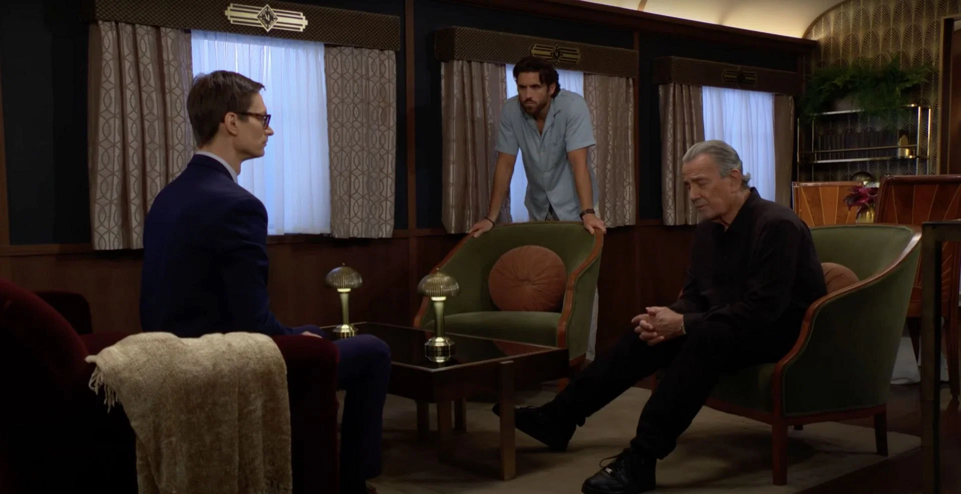 Victor, Carter and Chance on The Young and The Restless (Image via Youtube/@Y&amp;R Insider)