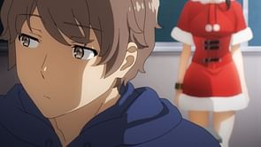 Rascal Does Not Dream of Santa Claus episode 1: Uzuki undergoes a drastic change as a mysterious Santa Claus lurks in the background
