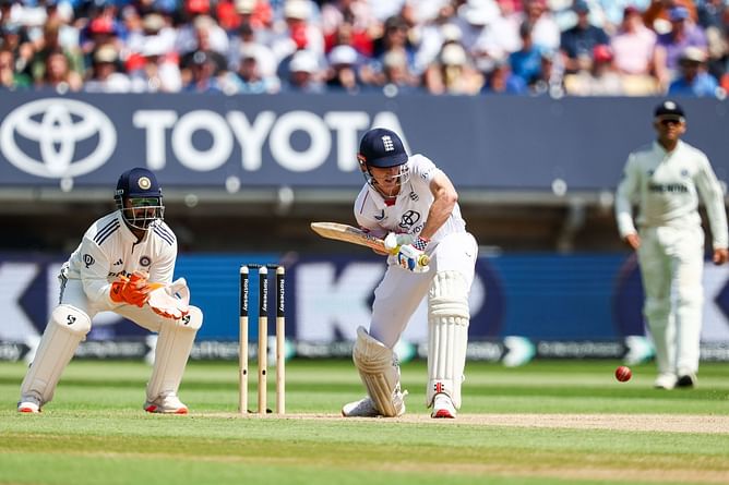 “Every ball?” - Rishabh Pant complains to umpire about Harry Brook during ENG vs IND 2025 2nd Test [Watch]
