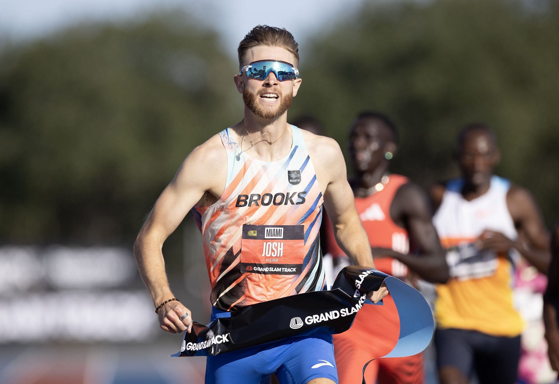 Josh Kerr during the Grand Slam Track in Miramar, Florida. (Photo by Getty Images)