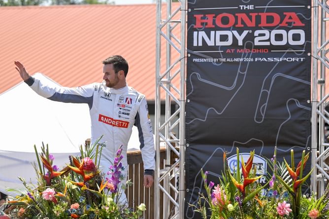 WATCH: Kyle Kirkwood's content idea sparks hilarious IndyCar segment