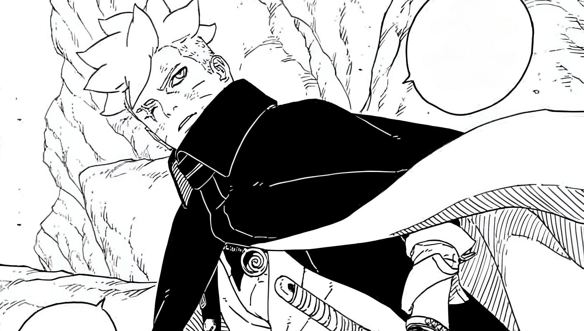 Boruto as seen in the manga (Image via Shueisha)