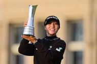 Lydia Ko after her win at the AIG Women's Open in 2024 - Source: Getty