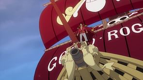 One Piece chapter 1156 raw scans: Rocks D. Xebec addresses his crew as the Roger Pirates clash in epic sea fights