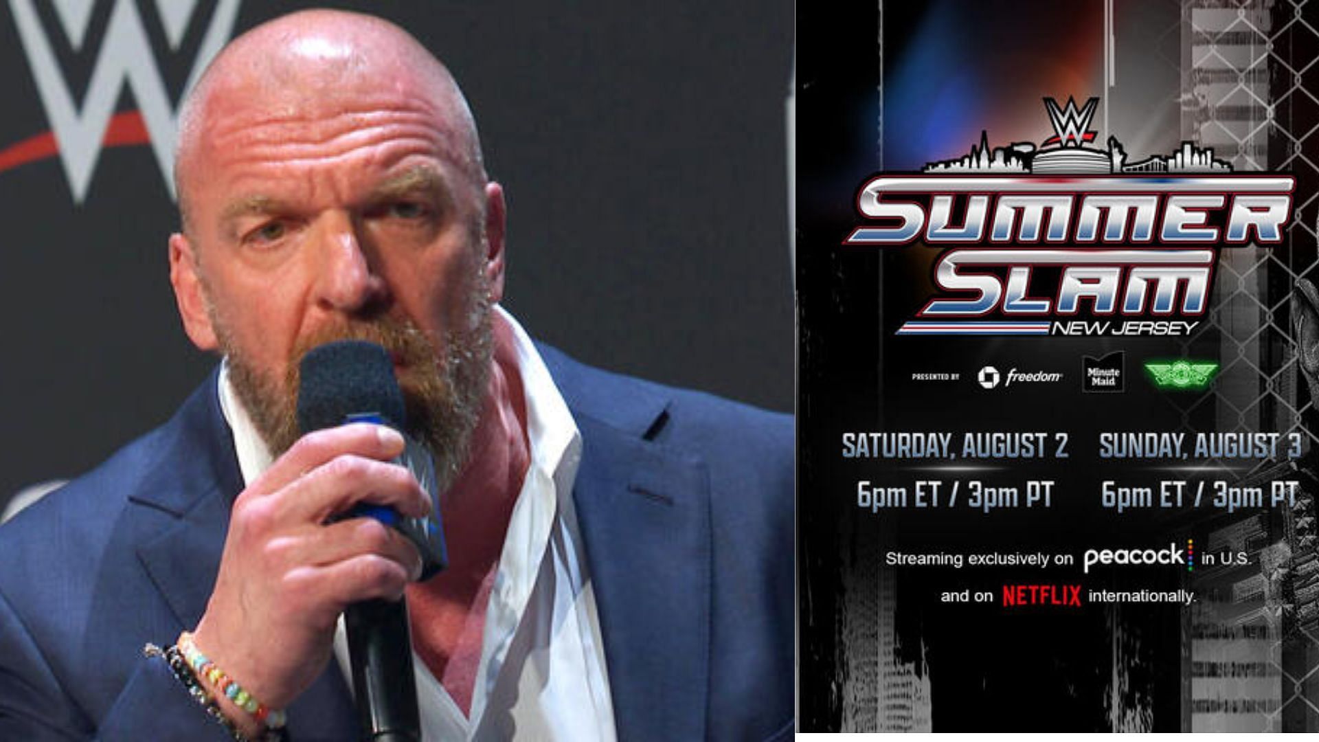 Triple H might have some massive plans for SummerSlam 2025 [Image Credits: WWE.com]