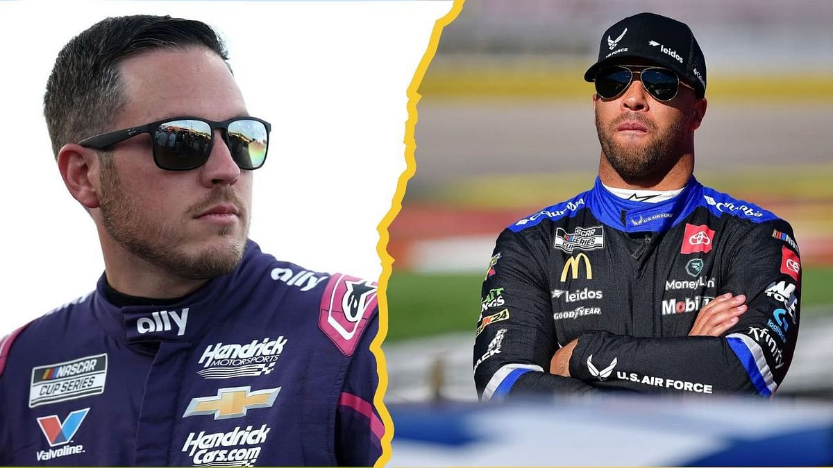 "I thought we had squashed our beef": Alex Bowman reacts to late race duel with Bubba Wallace at Chicago