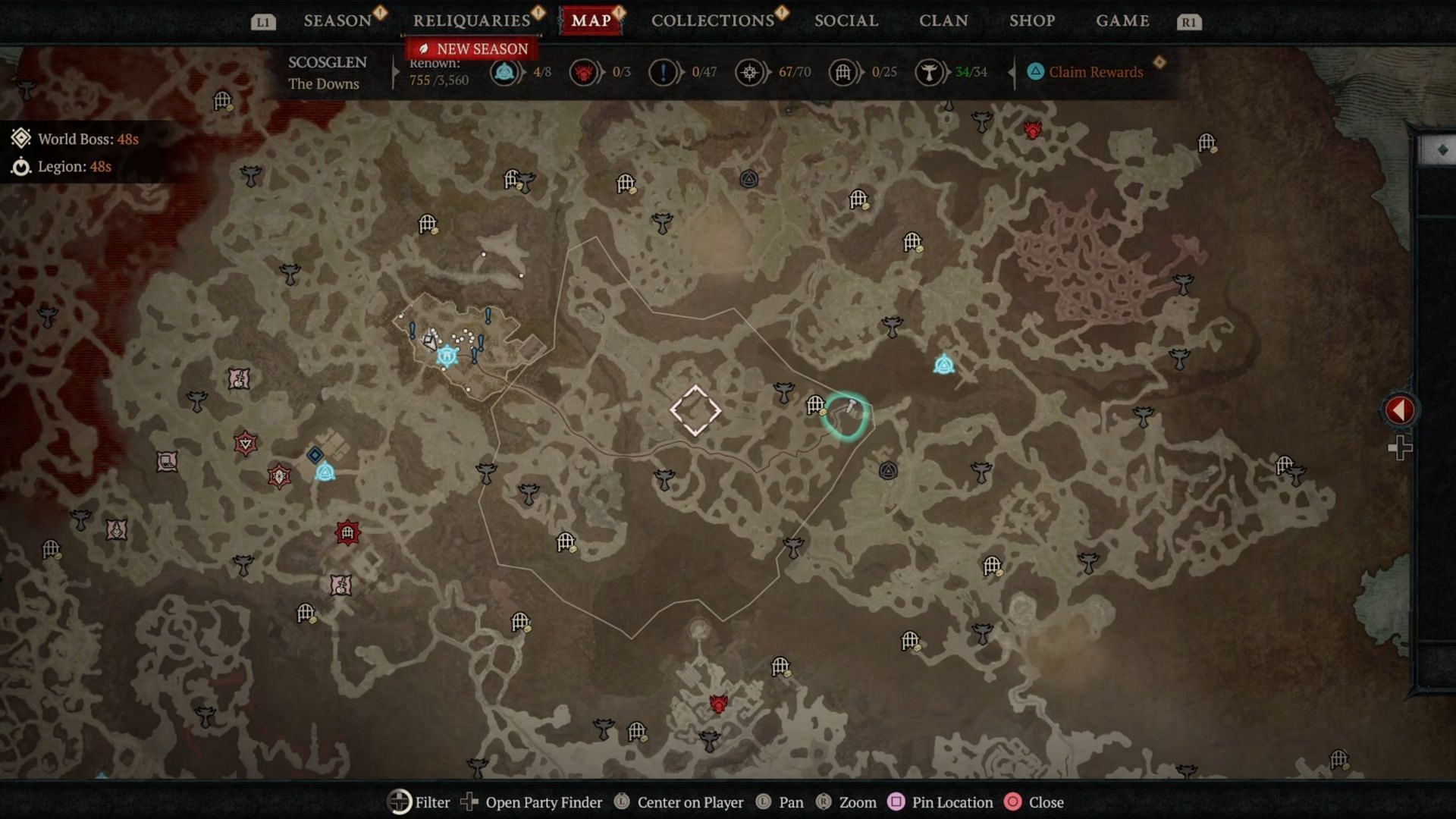 This is the first of many stops along the way in this quest (Image via Blizzard Entertainment)