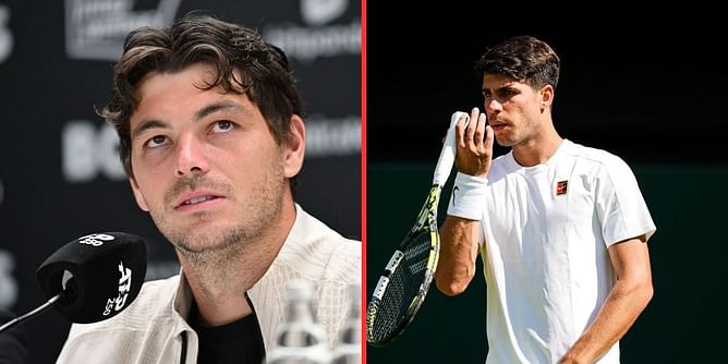 Taylor Fritz sends bold word of caution to Carlos Alcaraz ahead of Wimbledon SF