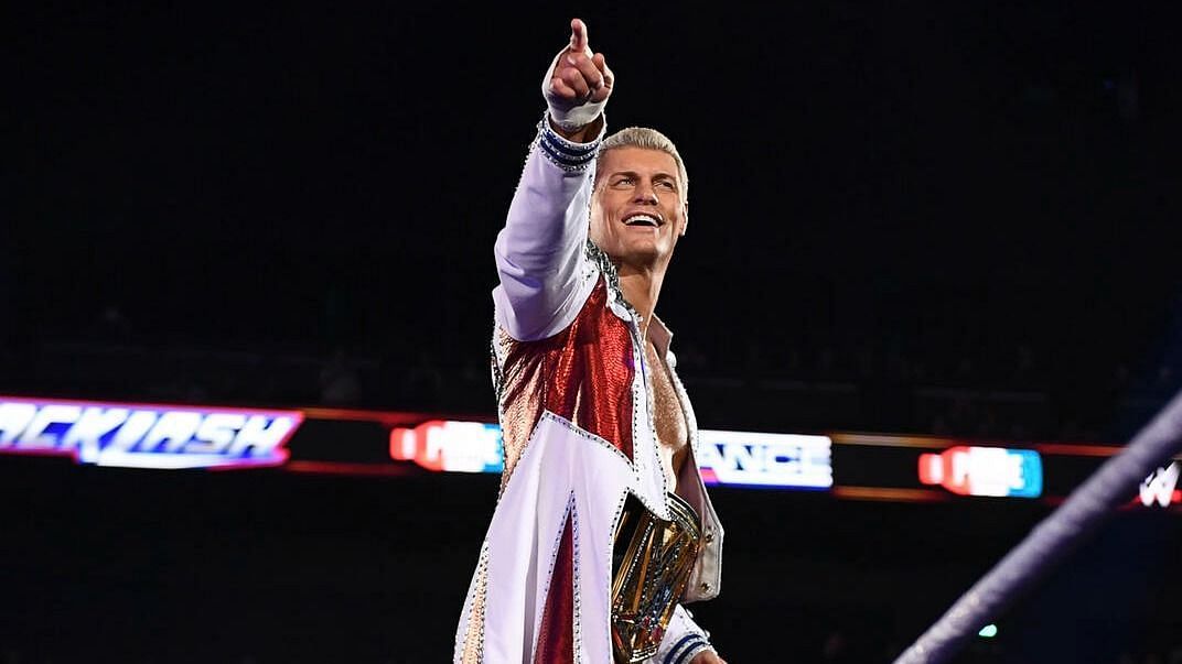 Cody Rhodes is a former WWE champion! (Image from WWE.com)