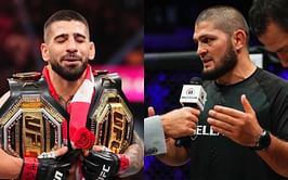 Ilia Topuria tipped to mirror Khabib Nurmagomedov’s UFC journey by MMA legend: “He is a unicorn”
