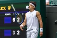 As Roger Federer is helping Ben Shelton from behind the Wimbledon scene as American Chases Grand Slam Glory 3 Ben Shelton represented the Wimbledon 2025 championships | Image Source: Getty