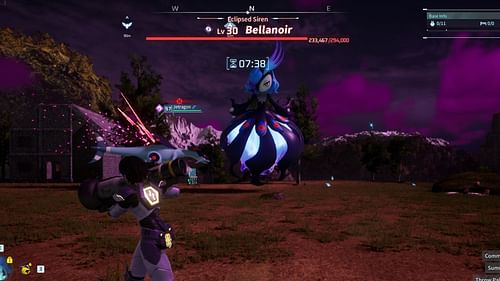 Even base Bellanoir fight in Palworld can be challenging (Image via Pocketpair)