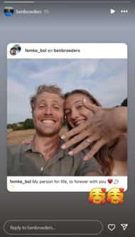 Screenshot of Ben Broeders Instagram history. Credits - IG/ Benbroeders