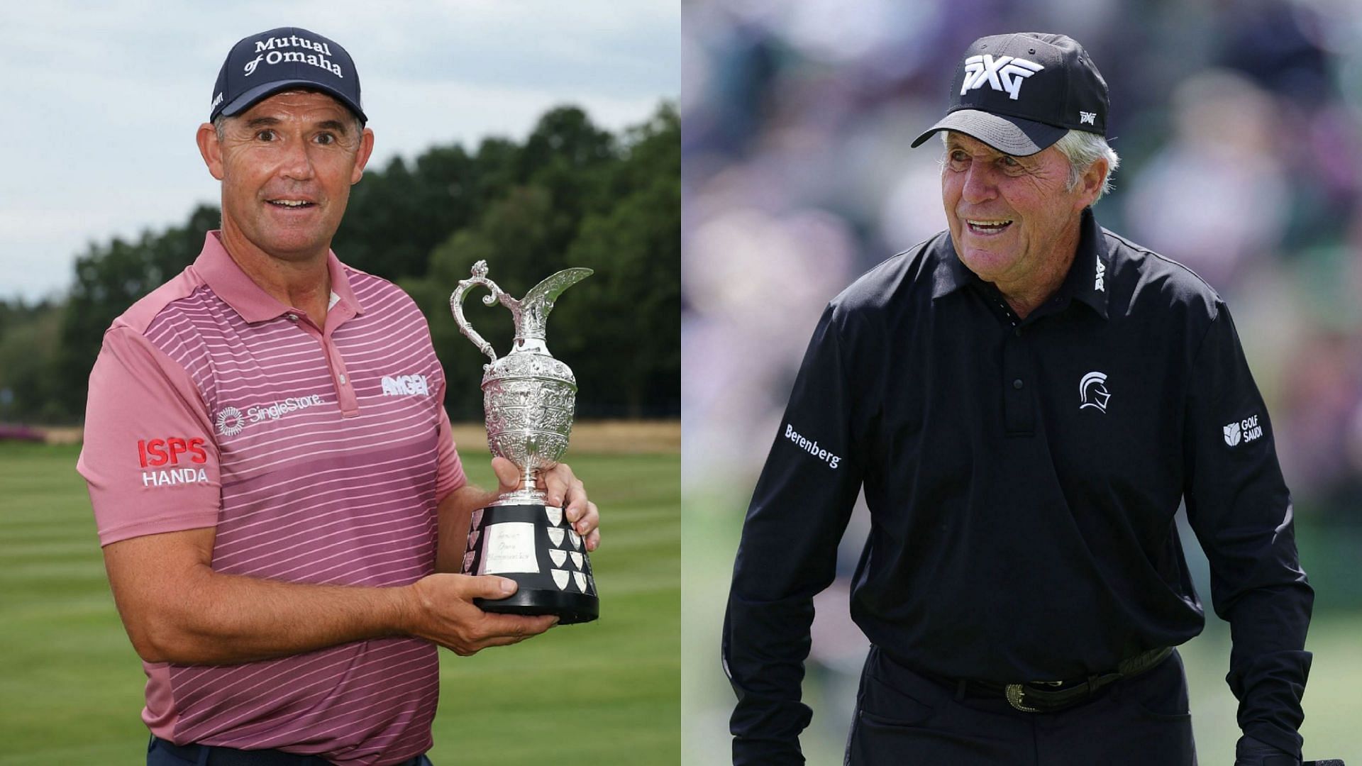 Padraig Harrington joins Gary Player in an exclusive club following his victory at the ISPS Handa Senior Open