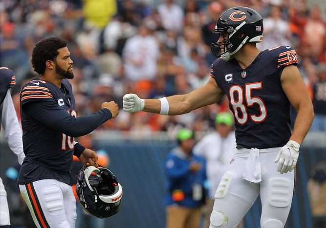 Caleb Williams boosts Cole Kmet’s rep with four-word salute on latest IG post