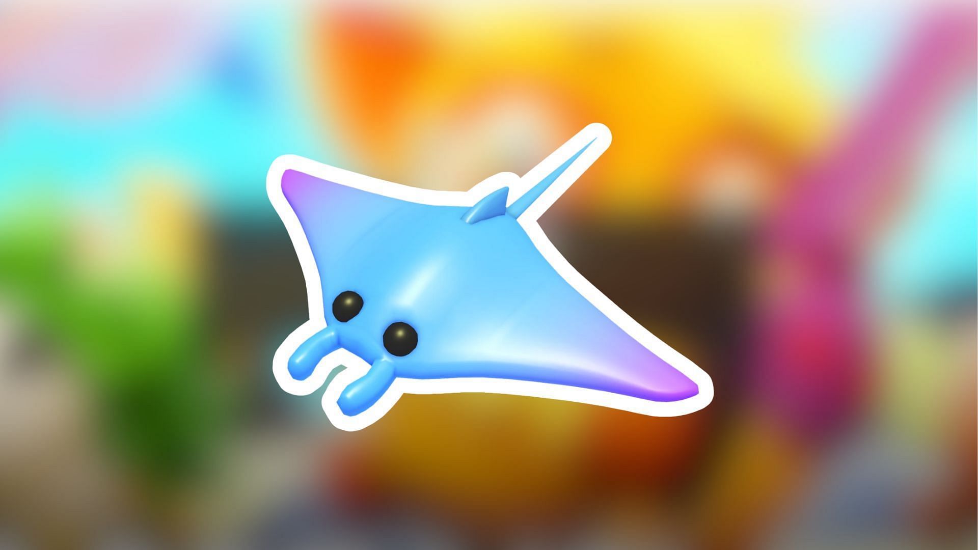 Manta Ray Pet (Image via Roblox)