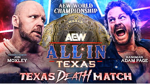 Brutal start to AEW All In Main Event; Jon Moxley immediately busted open