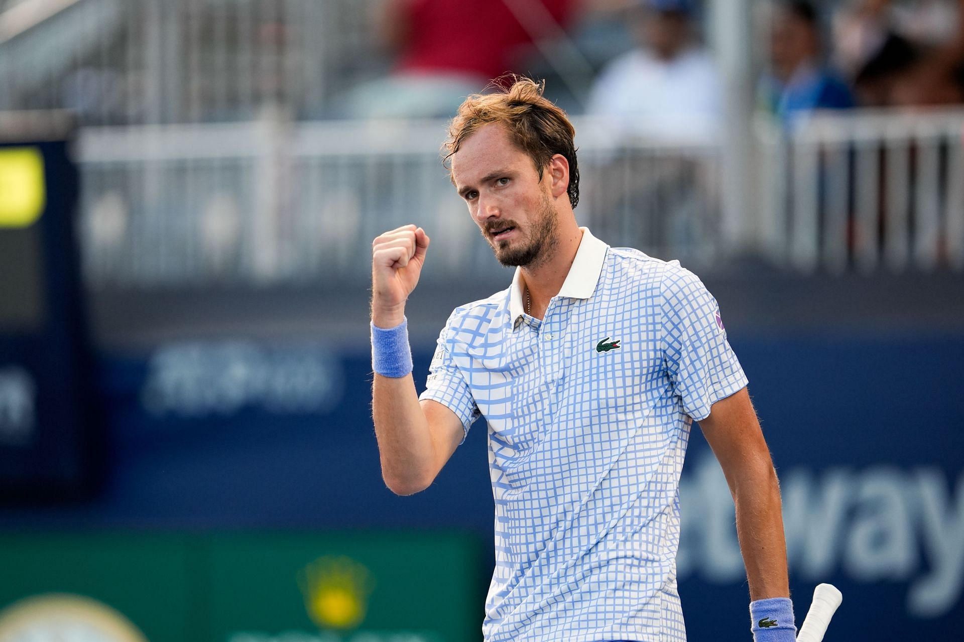 Daniil Medvedev will compete at the Center Court in Toronto on the fifth day (Image via: Getty)