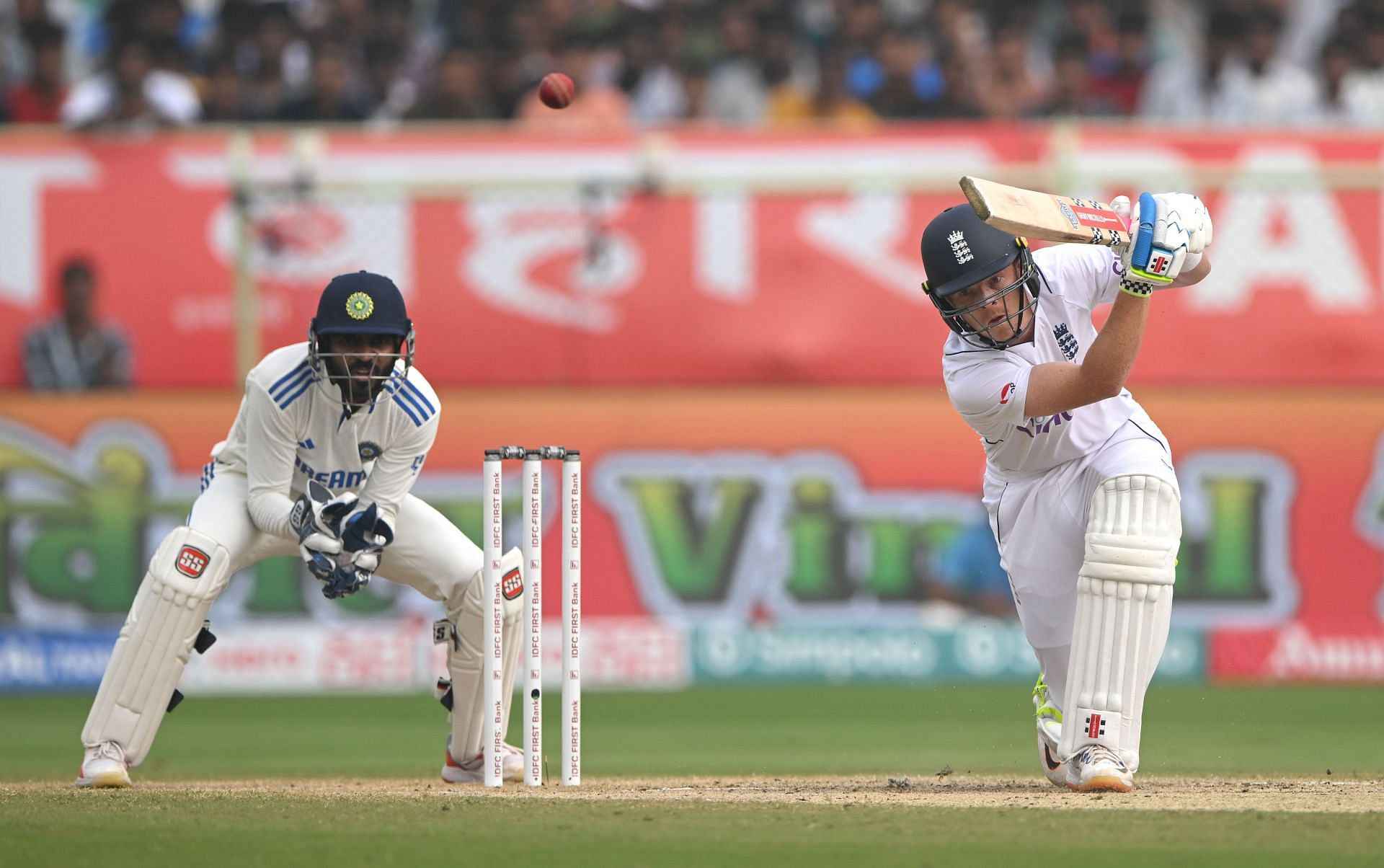 KS Bharat has displayed excellent skills with the gloves in his limited Test opportunities [Credit: Getty]