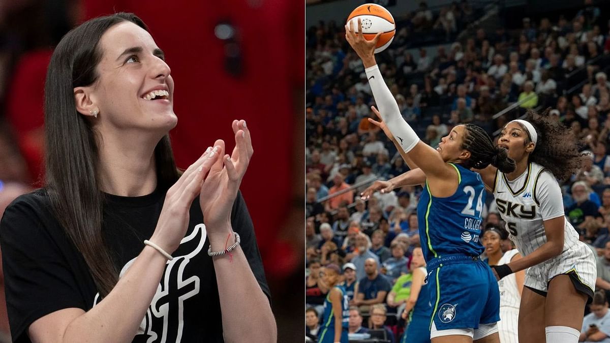 "Not gonna be much rebounding": Caitlin Clark mocks Napheesa Collier for drafting Angel Reese and other bigs for one reason
