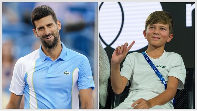 "He has everyone’s signature except mine" - Novak Djokovic proudly opens up about son Stefan's autograph hunt for special Wimbledon keepsake