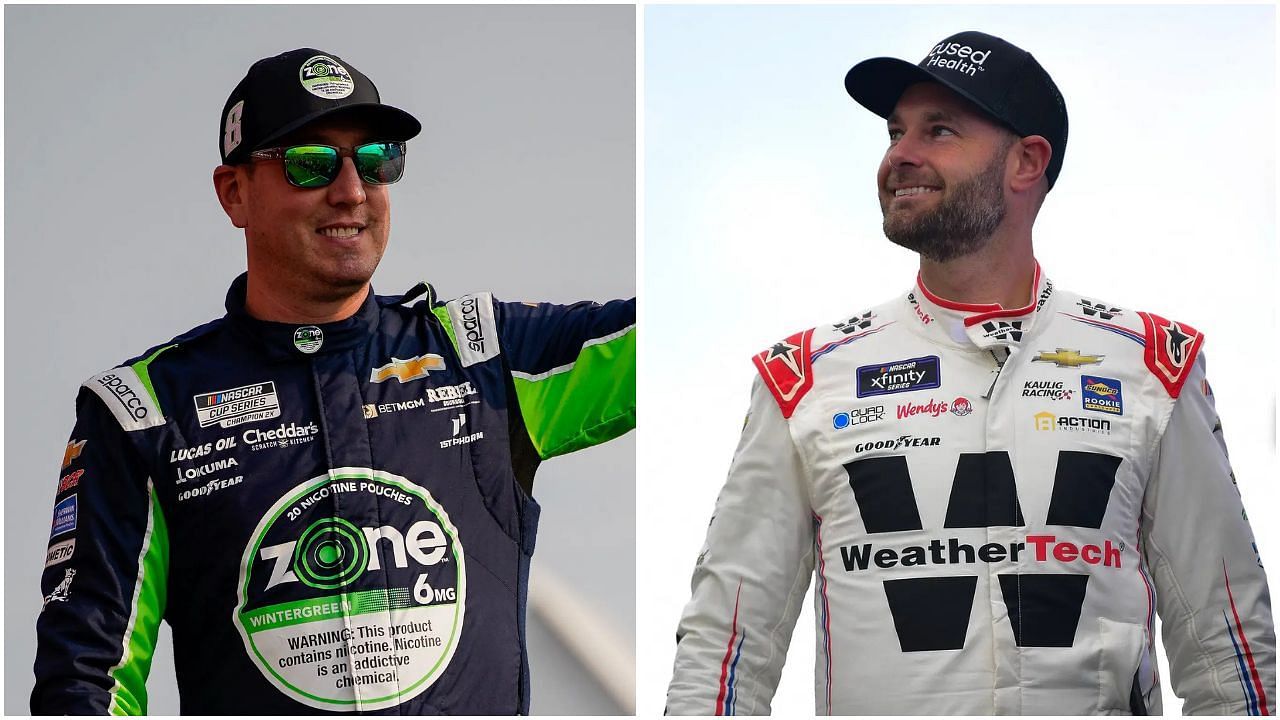 Kyle Busch and Shane van Gisbergen