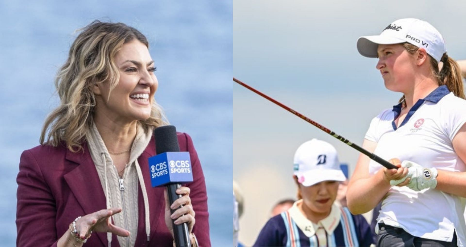 Amanda Balionis on the left; Lottie Woad on the right - Imagn
