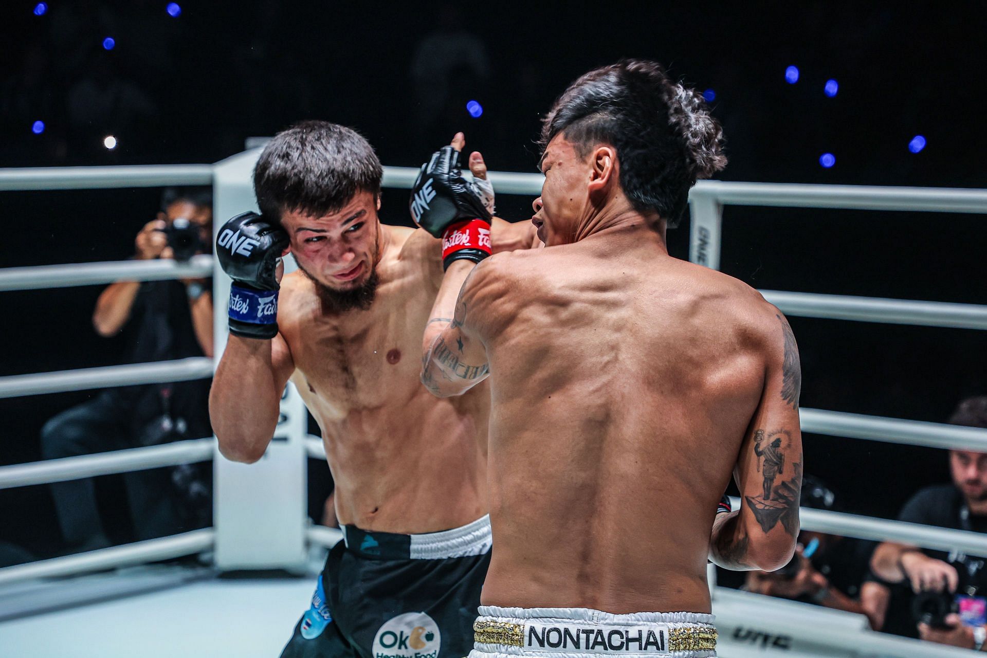 Abdulla Dayakaev and Nontachai Jitmuangnon - Photo by ONE Championship