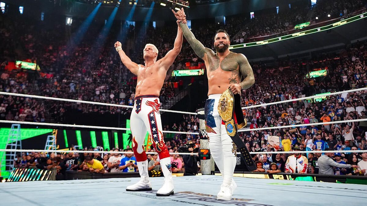 Cody Rhodes and Jey Uso (Image Credits: WWE.com)