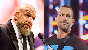 Triple H breaks character to console CM Punk backstage at major WWE event