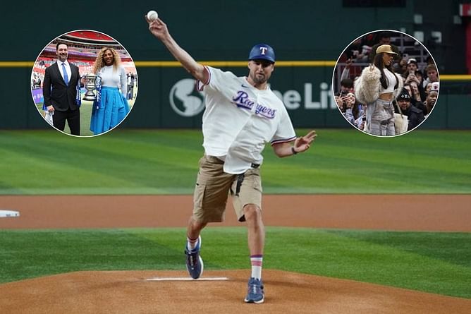 Serena Williams' husband Alexis Ohanian describes Megan Thee Stallion & Klay Thompson’s romantic golf outing feelings in one word