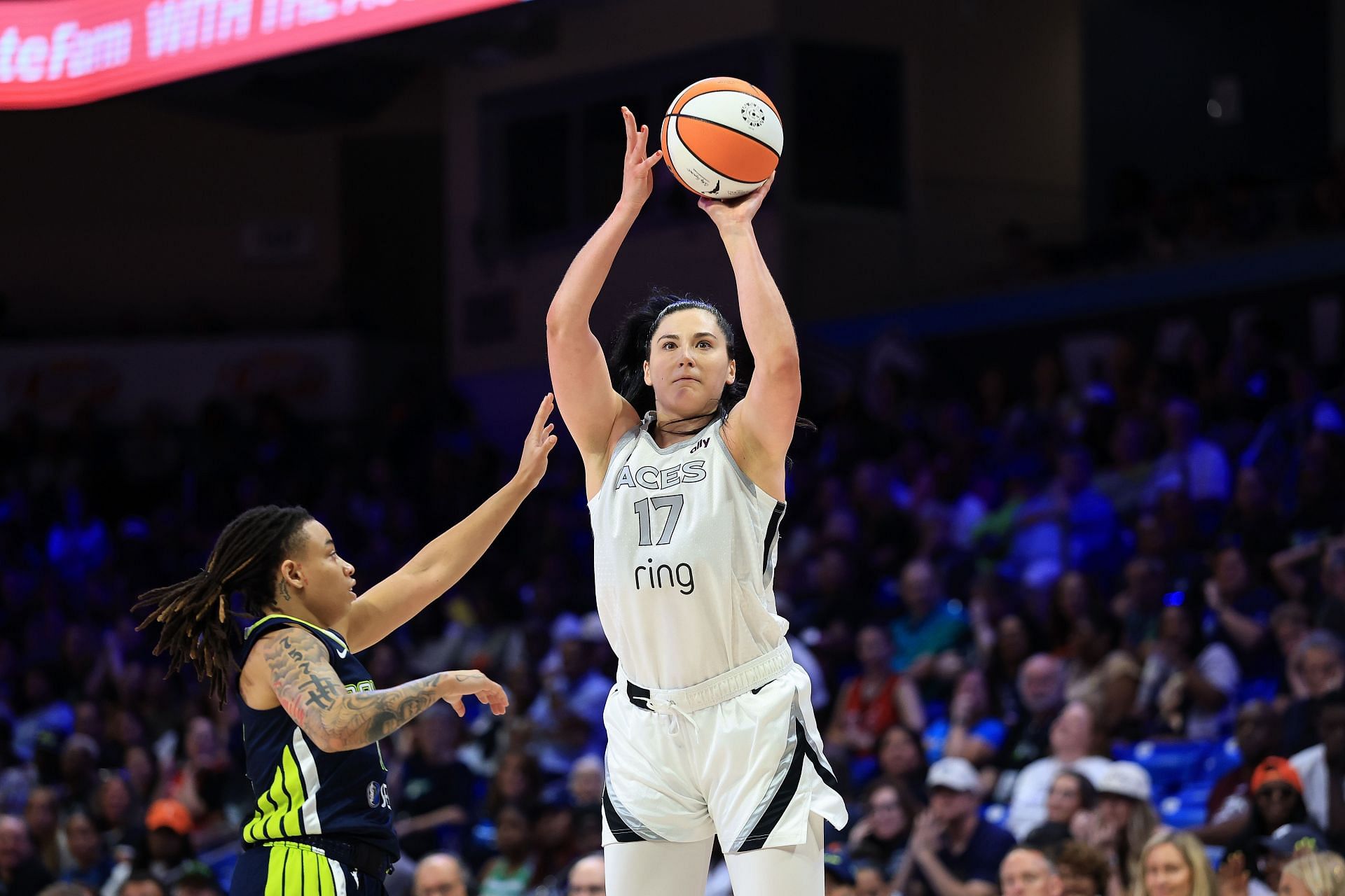 Las Vegas Aces v Dallas Wings - Source: Getty