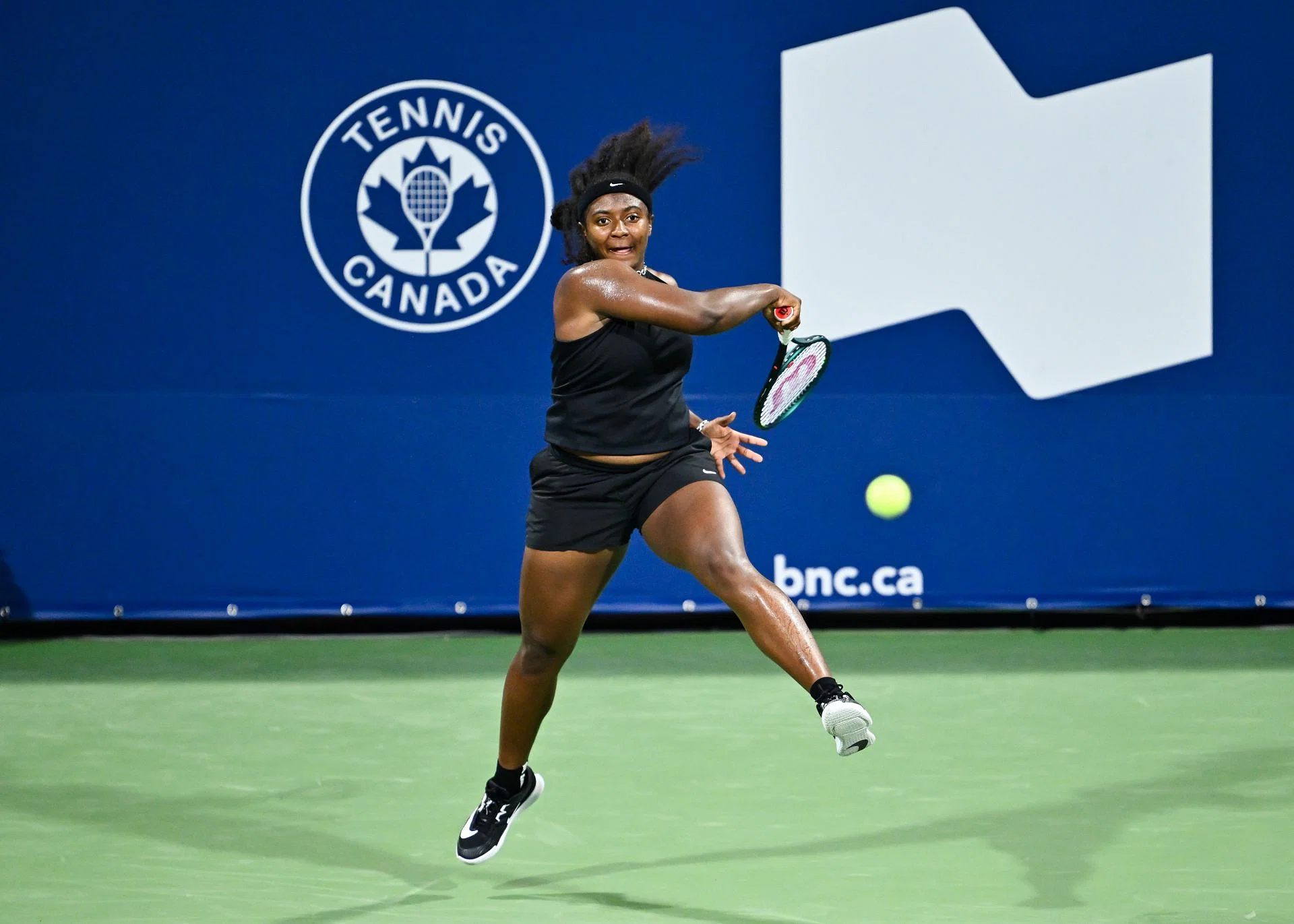 Hailey Baptiste at the Canadian Open 2025. (Photo: Getty)