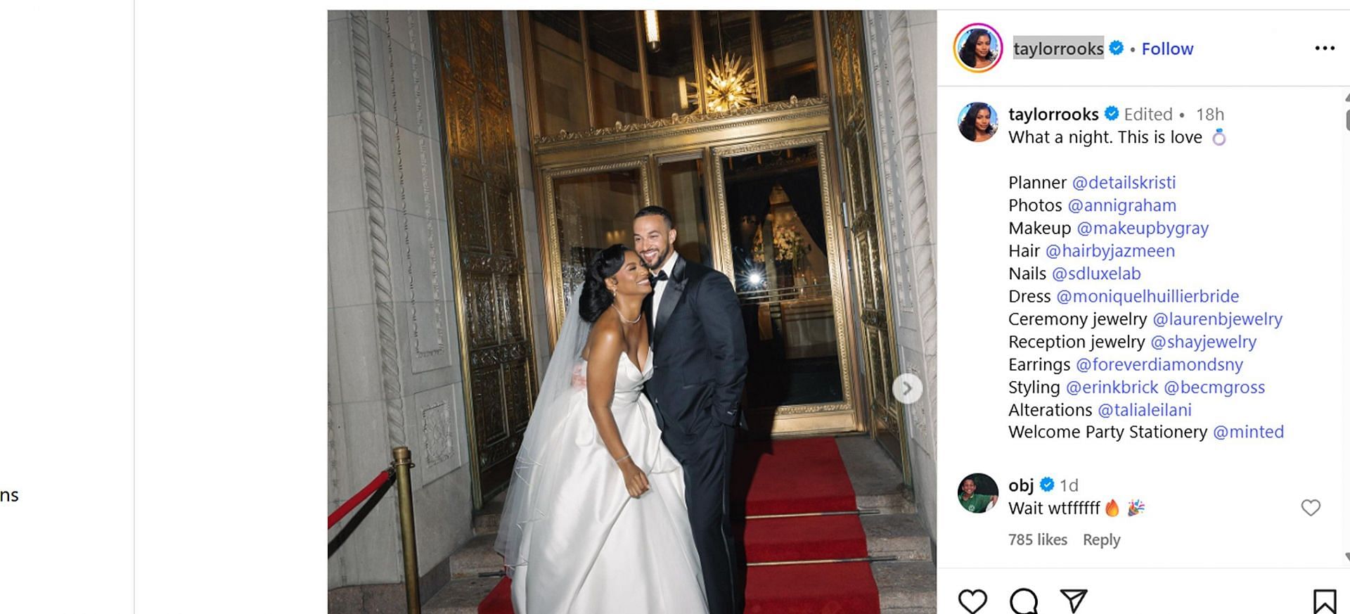 Odell Beckham Jr. comment @taylorrooks