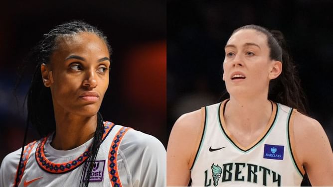 "Gonna pack up her bags and quit again": WNBA fans react as Breanna Stewart shuts down DeWanna Bonner with clutch block